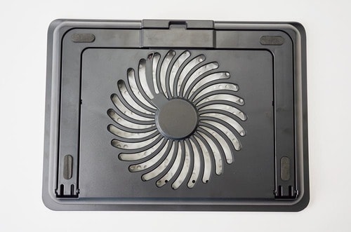 【使い勝手】ファンが大きいのに音は静か ノートパソコン冷却パッドおすすめ イメージ