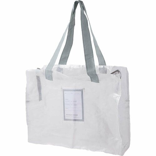 スリーコインズの収納・インテリア雑貨おすすめ スリーコインズ クリアボックスバッグ:L イメージ1