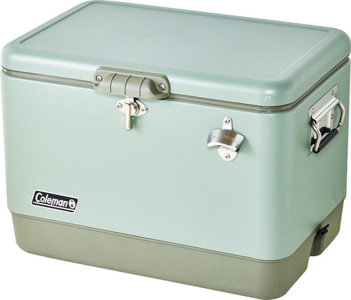 コールマン「54QT スチールベルトクーラー（セージ）」 イメージ