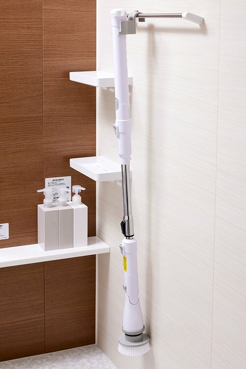 結果:さすがに小型のブラシ製品よりはかさばります イメージ