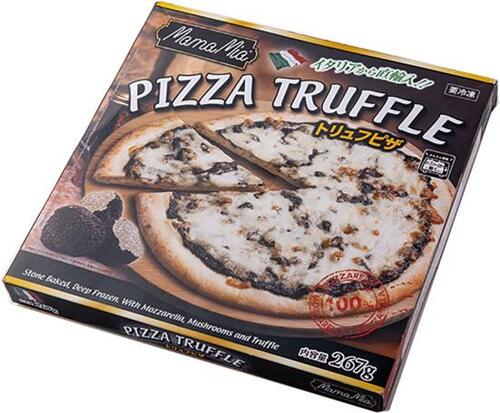 【惜しい】生地はおいしかった「トリュフピザ」 イメージ
