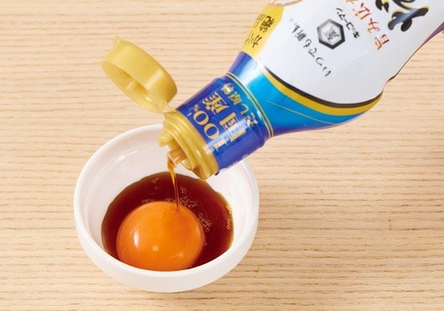 ポイント:小さい器を使えば少量でできて節約にも だし醤油おすすめ イメージ