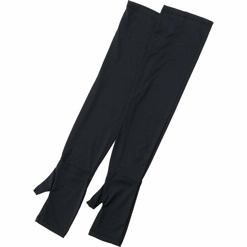  ニトリ UVカット アームカバー 親指付き フリーサイズ クールSP nr ブラック イメージ1