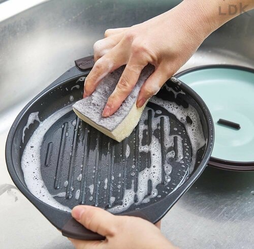 メリット1:魚焼きグリルを使うより圧倒的にラク 電子レンジ魚調理器おすすめ イメージ2