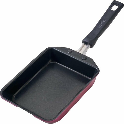 卵焼き器・卵焼きフライパンおすすめ サーモス デュラブルシリーズ 玉子焼きフライパン KFM-013E イメージ1