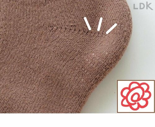 足裏の滑り止めが実用的 ルームソックスおすすめ イメージ