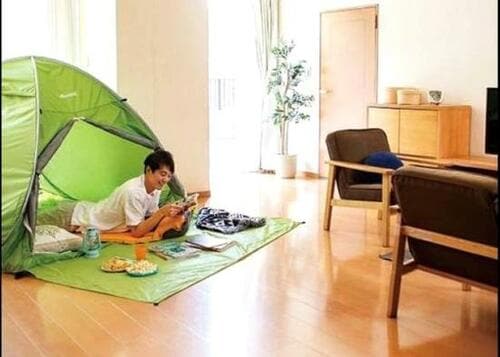 5000円台で満喫！「LOWYA ポップアップテント」 イメージ2