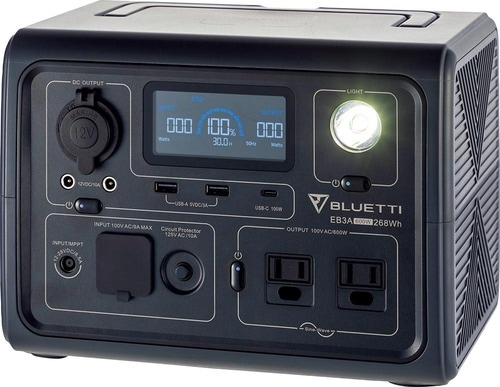 ポータブル電源おすすめ BLUETTI EB3A イメージ1