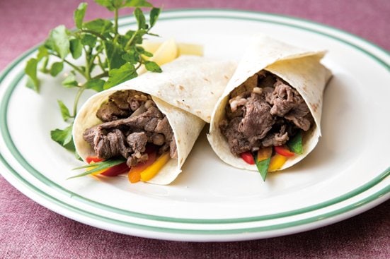 ②スパイス香るデリメキシコ料理の「ファヒータ」