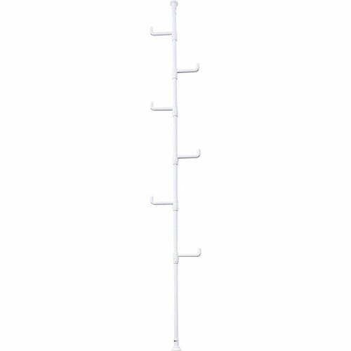 ポイント：ポールハンガーに洋服などはあまりかけない イメージ