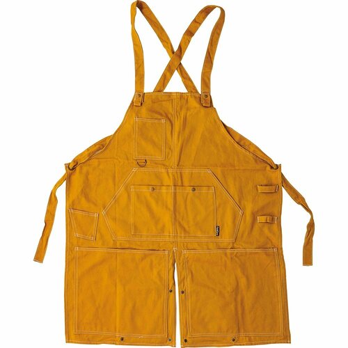 ワークマンのおすすめキャンプグッズおすすめ ワークマン コットン キャンパーエプロン イメージ1