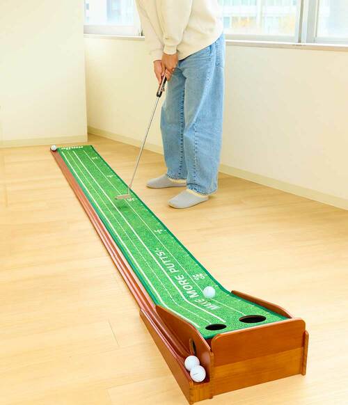パターマットならゴルフの練習を気軽に自宅でできる パターマットおすすめ イメージ