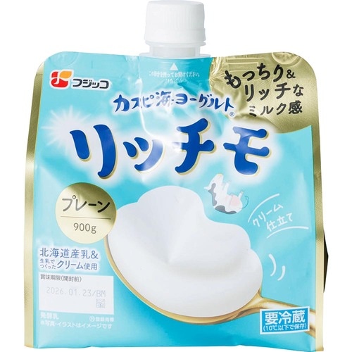 ヨーグルトおすすめ フジッコ カスピ海ヨーグルト リッチモ プレーン イメージ