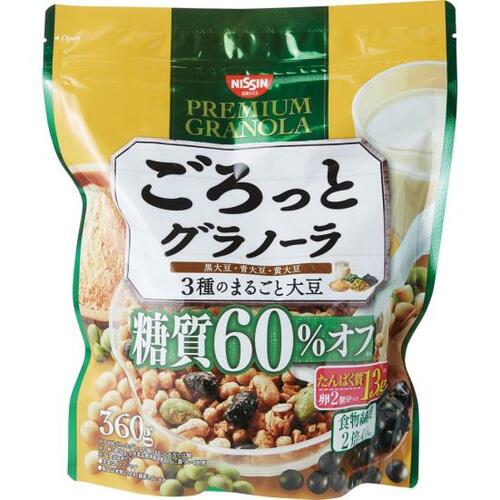 糖質60%オフ!大豆の自然な甘みがおいしい「日清シスコ」 イメージ