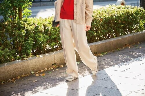 デザイン：GU/ワースト 裏起毛スウェットパンツおすすめ イメージ3