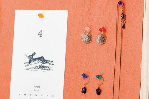 コルクボードにも合うクリアカラーが可愛い！ イメージ