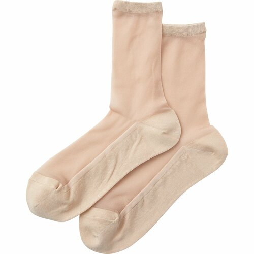 蒸れにくいストッキング靴下のおすすめランキング。LDKが人気商品を実際に履いて比較おすすめ 3COINS ストッキング風クルーソックス イメージ2