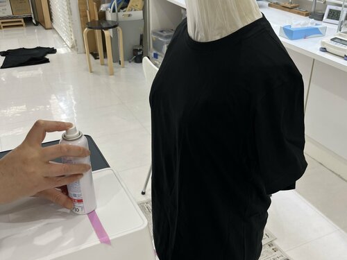 テスト3:色移り 日焼け止めスプレーおすすめ イメージ
