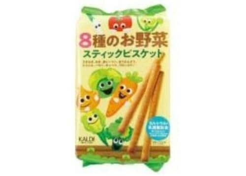親子で食べたい！ 「8種のお野菜スティックビスケット」 イメージ