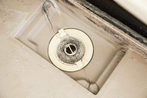 ついでに排水口もピカピカにしちゃいましょう イメージ