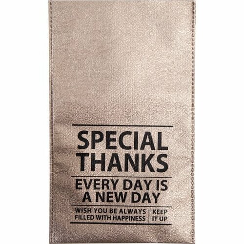 ダイソー:不織布メタリックコートバッグM