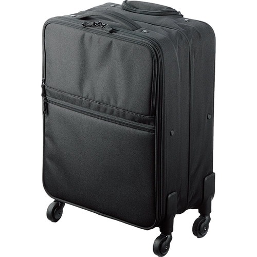 キャリーバッグおすすめ 無印良品 半分の厚みで収納できる ソフトキャリーケース（S） イメージ1