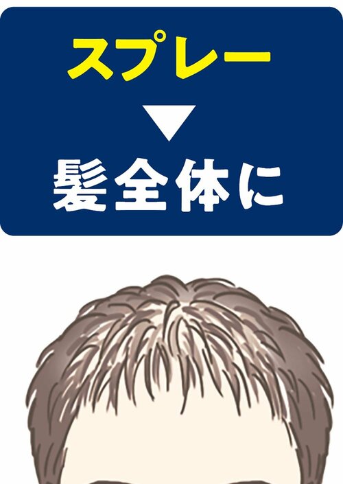 スプレータイプ 増毛スプレーおすすめ イメージ