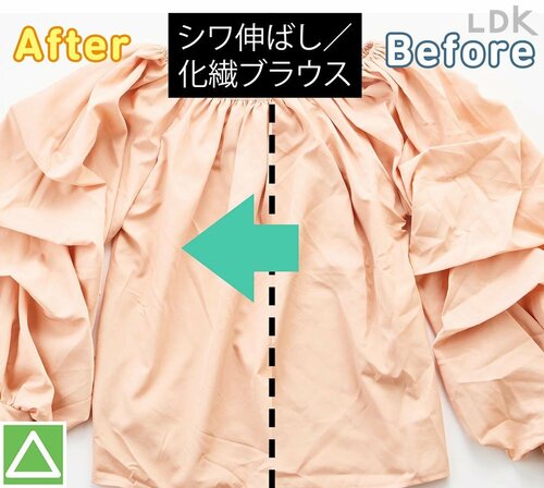 仕上がり：△ アイロンと衣類スチーマー比較おすすめ イメージ2