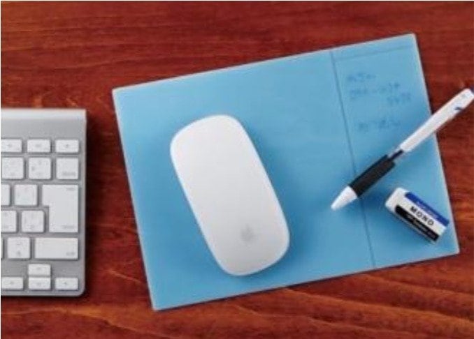 メモ一体型！ ボールペンで書いて消せる“マウスパッド”がとっても便利です ｜『MONOQLO』がセレクト