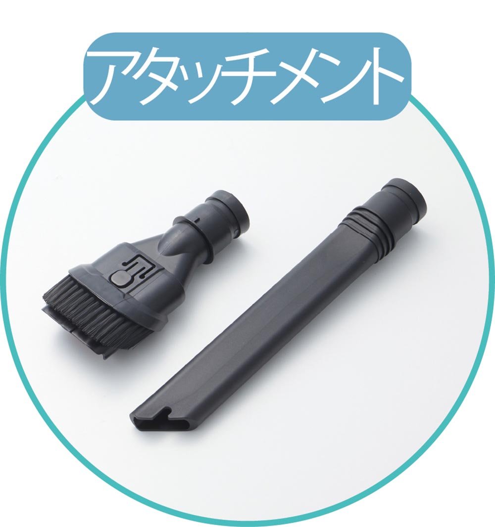 PRETTYCARE 掃除機コードレス 20000paのアタッチメントの画像