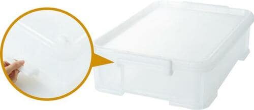 くぼみの少なさが嬉しい!カインズのコロ付きハードボックス イメージ