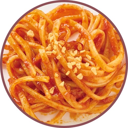 無印良品の食品おすすめ 無印良品 あえるだけのパスタソース 辛口ガーリックトマト イメージ2