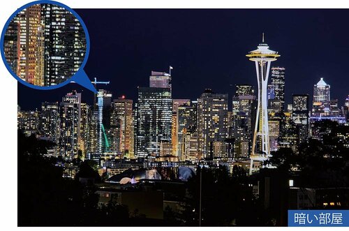 悪くはないもののノイズがやや目立つ 4Kプロジェクターおすすめ イメージ4