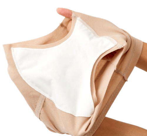 サニタリーショーツおすすめ グンゼ ひびきにくい 綿85%サニタリー レギュラーショーツ ブリリアントブラウン M イメージ3