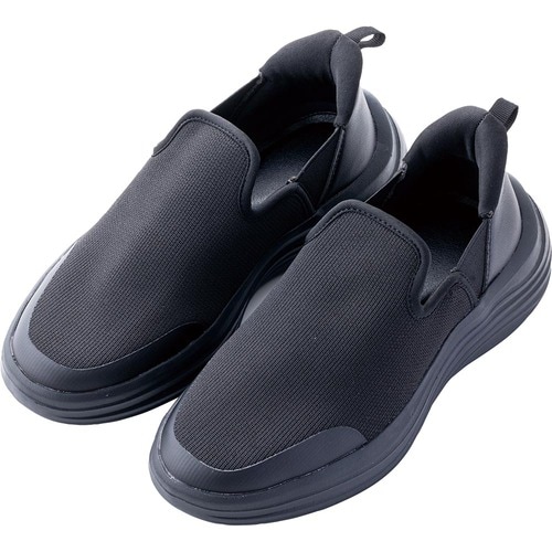 ハンズフリーシューズおすすめ ワークマン 雲の上 ステップイン ニットスリッポン イメージ