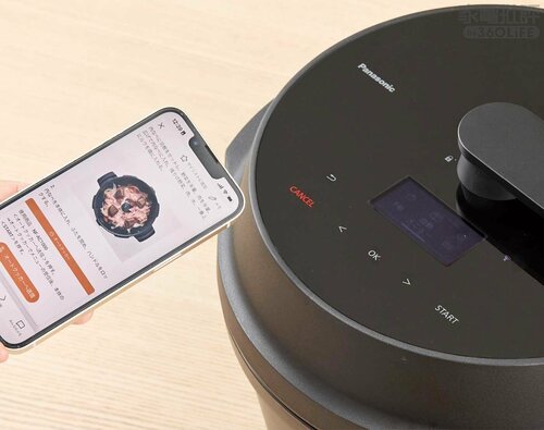 アプリから選んで送信! 自動調理器おすすめ イメージ