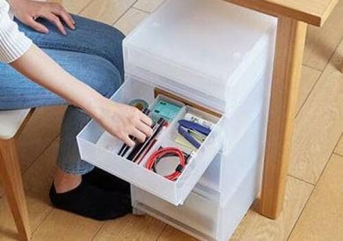 無印の引き出し式ケース５