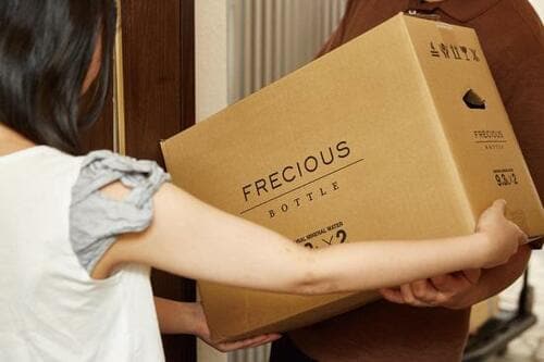 4：水が少なくなったら自宅に届きます イメージ