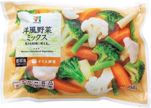 ヤングコーンの食感が◎ セブン&アイ「洋風野菜ミックス」 イメージ
