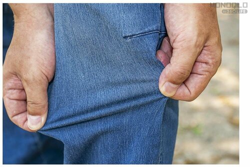 ストレスを感じない抜群のストレッチ性 ワークマンのおすすめキャンプグッズおすすめ イメージ