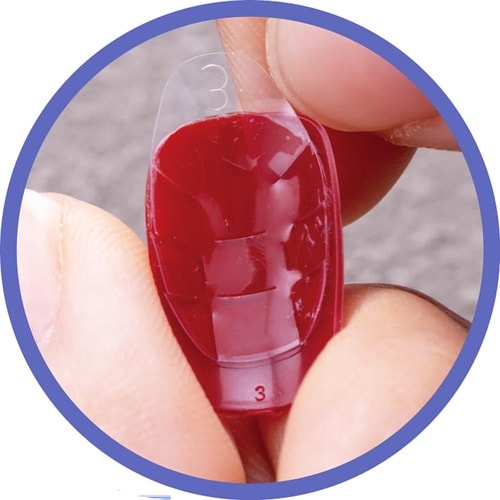 持ち手が大きく貼り付けやすい ネイルチップ用接着アイテムおすすめ イメージ