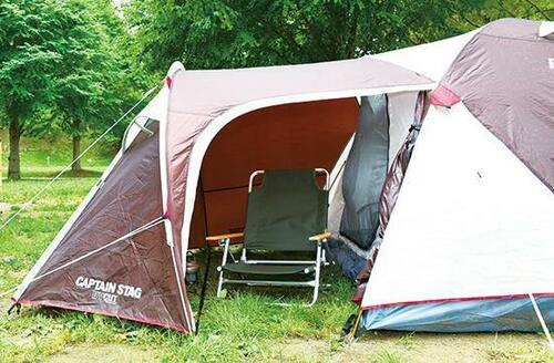 ツールームテント2：キャプテンスタッグ「エクスギア ツールームドーム270」 イメージ2