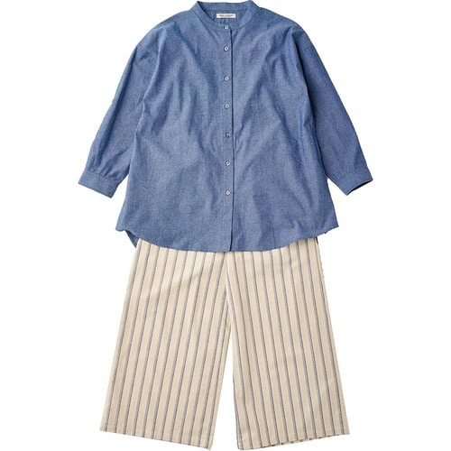 花笑むとき ロングシャツ＆ボトムセットの製品画像