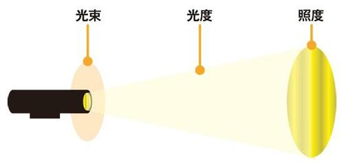 まっ暗な地下室を利用し異なる距離で照度を計測 イメージ