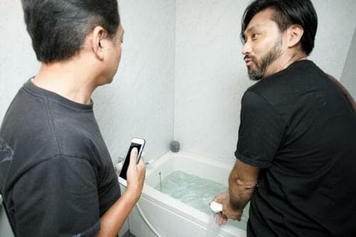 ポイント①：プロも絶賛するお風呂での高音質 イメージ