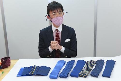 ネクタイ選びと着こなしのポイント イメージ