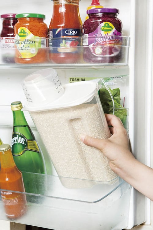 冷蔵庫にしまえて片手で取り出せる イメージ