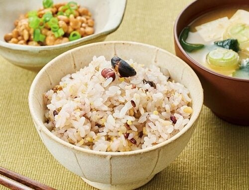 炊飯後 雑穀米おすすめ イメージ