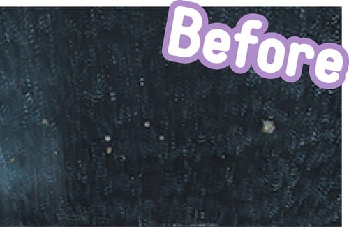 Before 鏡用ウロコ取りおすすめ イメージ