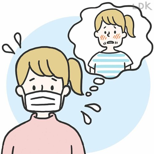 鼻での呼吸を忘れずに 不織布マスク・使い捨てマスクおすすめ イメージ
